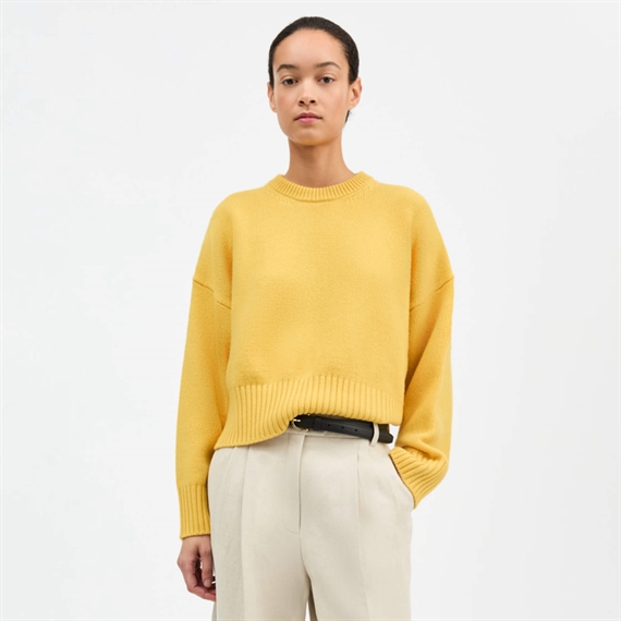 Skall Studio Campa Jumper Strik, Yellow